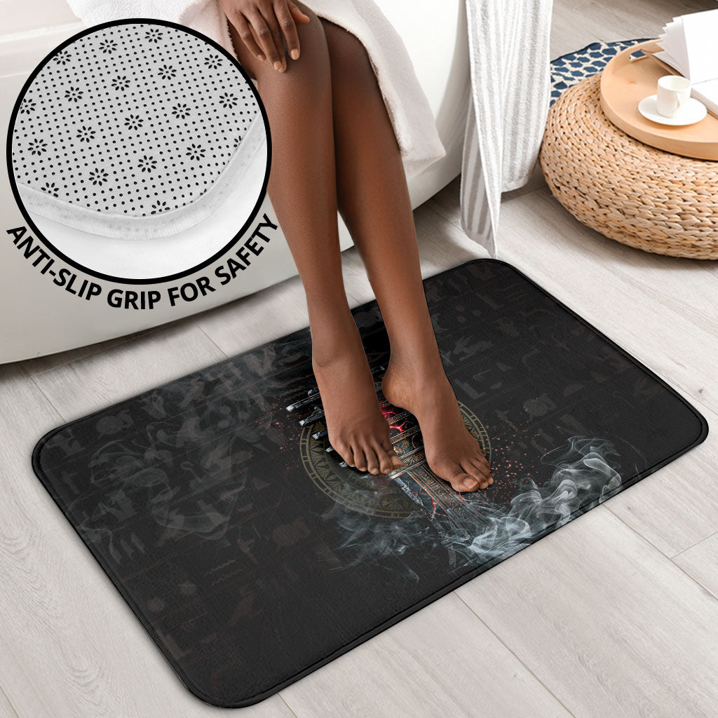 Egypt Djed Bathroom Set Glow Smoky Dark Style