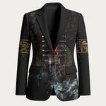 Egypt Djed Blazer Glow Smoky Dark Style