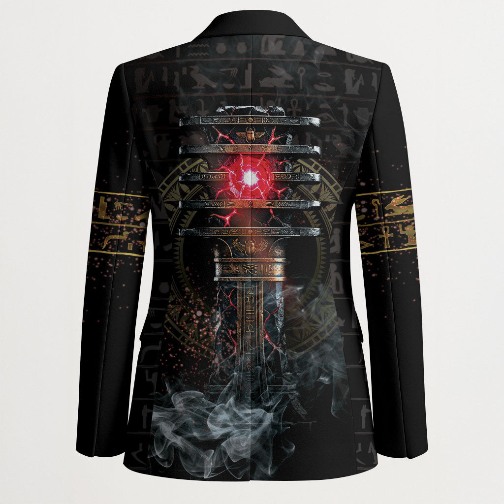 Egypt Djed Blazer Glow Smoky Dark Style