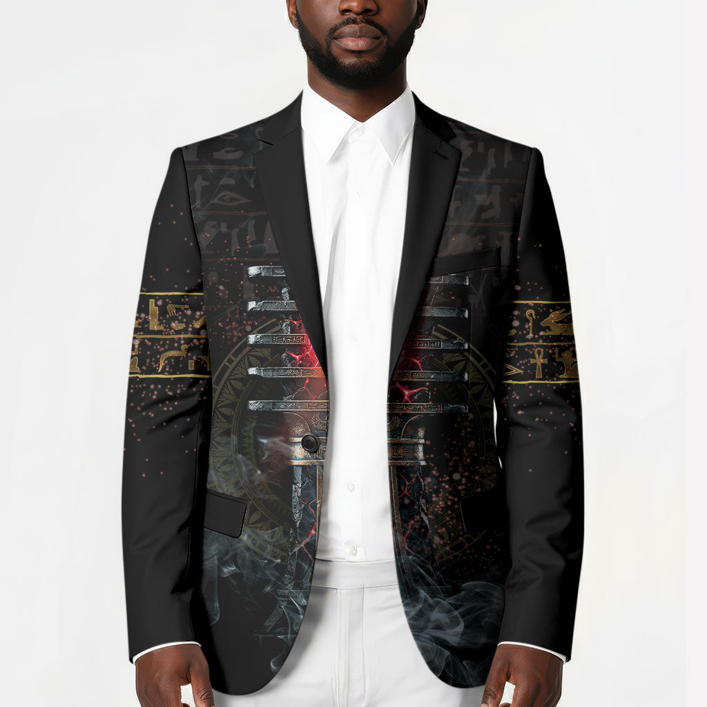 Egypt Djed Blazer Glow Smoky Dark Style