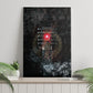 Egypt Djed Canvas Wall Art Glow Smoky Dark Style