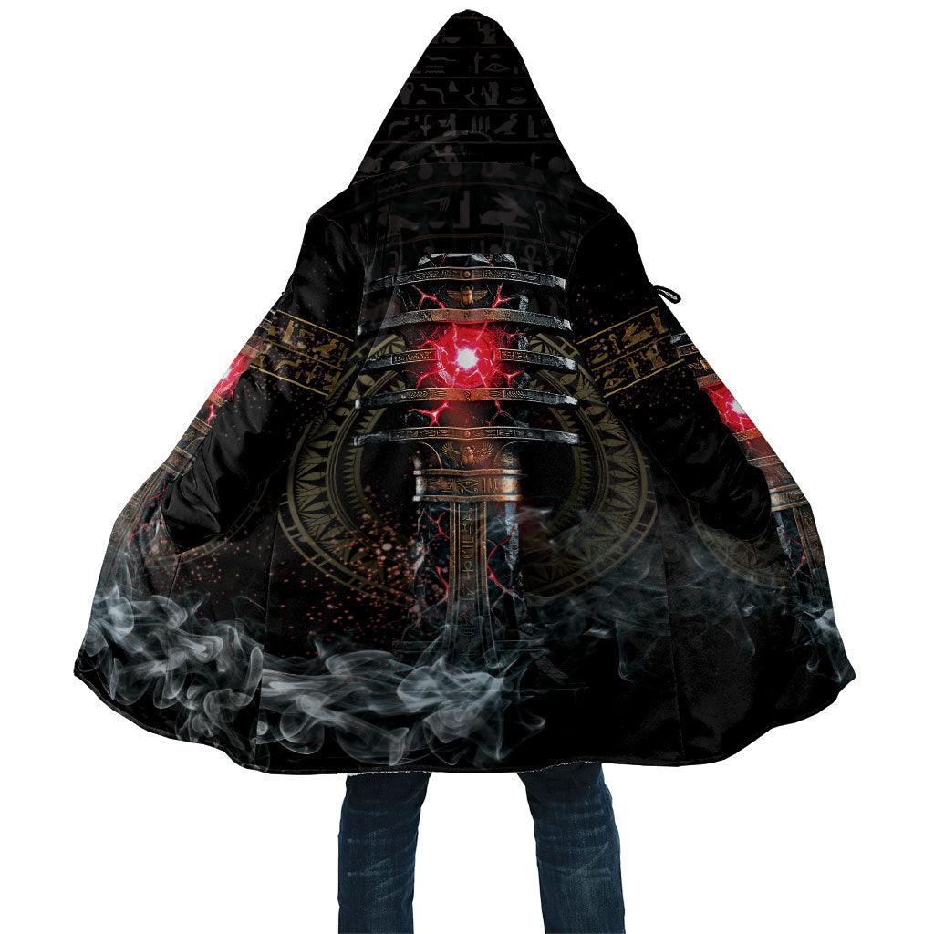 Egypt Djed Cloak Glow Smoky Dark Style