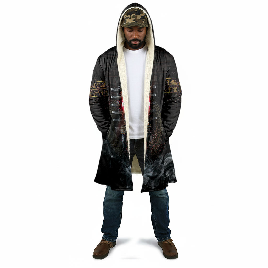 Egypt Djed Cloak Glow Smoky Dark Style