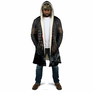 Egypt Djed Cloak Glow Smoky Dark Style