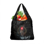 Egypt Djed Grocery Bag Glow Smoky Dark Style