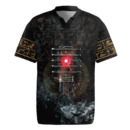 Egypt Djed Rugby Jersey Glow Smoky Dark Style