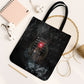 Egypt Djed Tote Bag Glow Smoky Dark Style