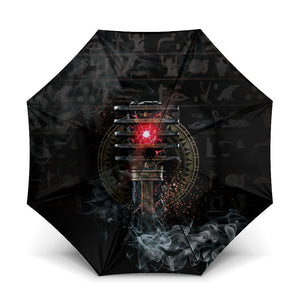 Egypt Djed Umbrella Glow Smoky Dark Style