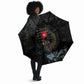 Egypt Djed Umbrella Glow Smoky Dark Style