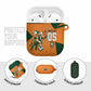 Custom Ivory Coast Football AirPods Case Elephant Geometric African Art Style