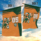 Custom Ivory Coast Football Garden Flag Elephant Geometric African Art Style
