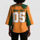 Custom Ivory Coast Football Kimono Sleeve Blouse Elephant Geometric African Art Style