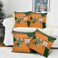 Custom Ivory Coast Football Pillow Cover Elephant Geometric African Art Style