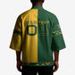 Custom South Africa Football Kimono Diamond Protea Flower Symmetrical Style