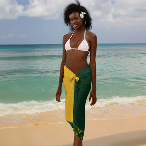 South Africa Football Sarong Diamond Protea Flower Symmetrical Style