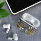 Ankh Egypt AirPods Case Egyptian Lotus Flowers
