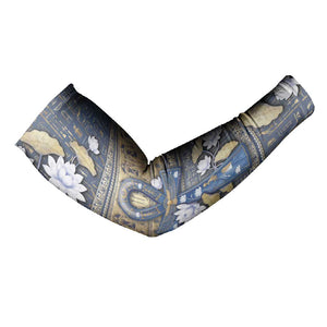 Ankh Egypt Arm Sleeves Egyptian Lotus Flowers