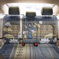 Ankh Egypt Back Car Seat Cover Egyptian Lotus Flowers