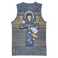 Ankh Egypt Basketball Jersey Egyptian Lotus Flowers