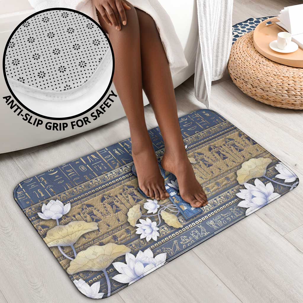 Ankh Egypt Bathroom Set Egyptian Lotus Flowers