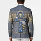 Ankh Egypt Blazer Egyptian Lotus Flowers