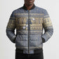 Ankh Egypt Bomber Puffer Jacket Egyptian Lotus Flowers