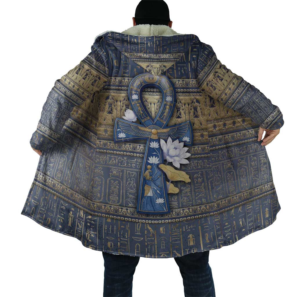 Ankh Egypt Cloak Egyptian Lotus Flowers