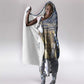 Ankh Egypt Hooded Blanket Egyptian Lotus Flowers