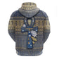 Ankh Egypt Hoodie Egyptian Lotus Flowers
