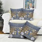 Ankh Egypt Pillow Cover Egyptian Lotus Flowers