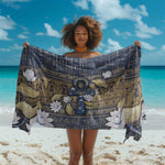 Ankh Egypt Sarong Egyptian Lotus Flowers