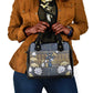 Ankh Egypt Shoulder Handbag Egyptian Lotus Flowers