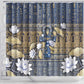 Ankh Egypt Shower Curtain Egyptian Lotus Flowers