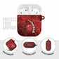 Tunisia Football AirPods Case Eagle Cracked Texture Athletic