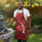 Tunisia Football Apron Eagle Cracked Texture Athletic