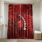 Tunisia Football Bathroom Set Eagle Cracked Texture Athletic