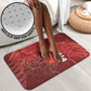 Tunisia Football Bathroom Set Eagle Cracked Texture Athletic