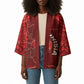 Custom Tunisia Football Kimono Eagle Cracked Texture Athletic