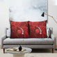 Tunisia Football Pillow Cover Eagle Cracked Texture Athletic