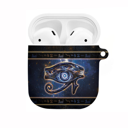 Egypt Eye Of Ra AirPods Case Galaxy Zodiac Universe
