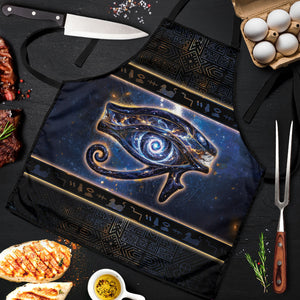 Egypt Eye Of Ra Apron Galaxy Zodiac Universe