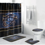 Egypt Eye Of Ra Bathroom Set Galaxy Zodiac Universe