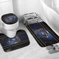 Egypt Eye Of Ra Bathroom Set Galaxy Zodiac Universe