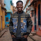 Egypt Eye Of Ra Bomber Jacket Galaxy Zodiac Universe