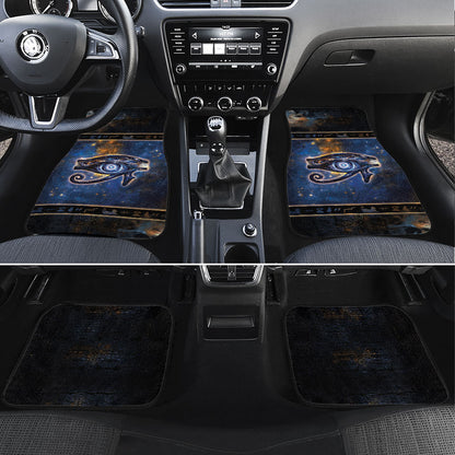 Egypt Eye Of Ra Car Mats Galaxy Zodiac Universe