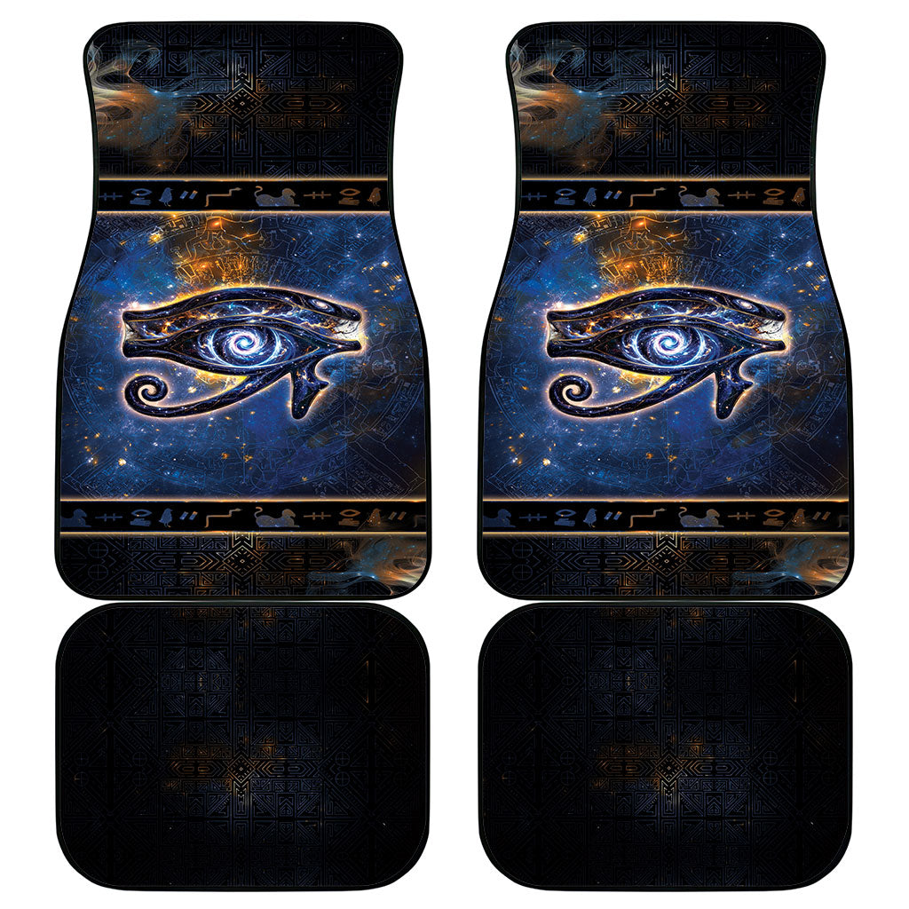 Egypt Eye Of Ra Car Mats Galaxy Zodiac Universe