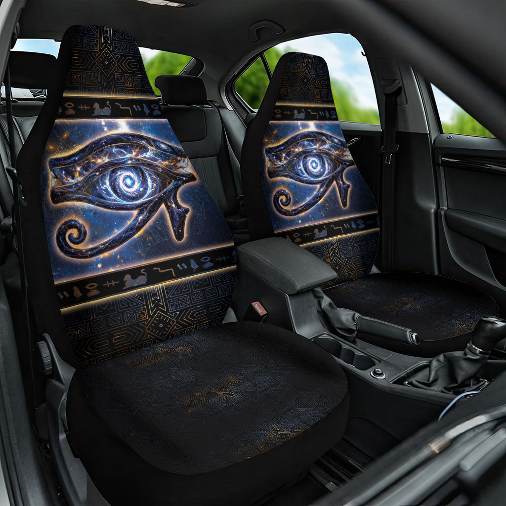 Egypt Eye Of Ra Car Seat Cover Galaxy Zodiac Universe