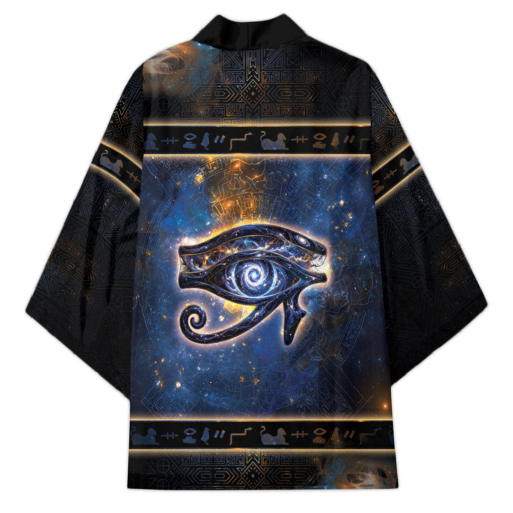 Egypt Eye Of Ra Kimono Galaxy Zodiac Universe
