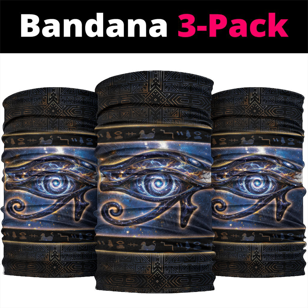 Egypt Eye Of Ra Neck Gaiter Galaxy Zodiac Universe