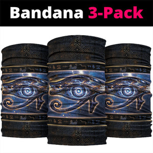 Egypt Eye Of Ra Neck Gaiter Galaxy Zodiac Universe